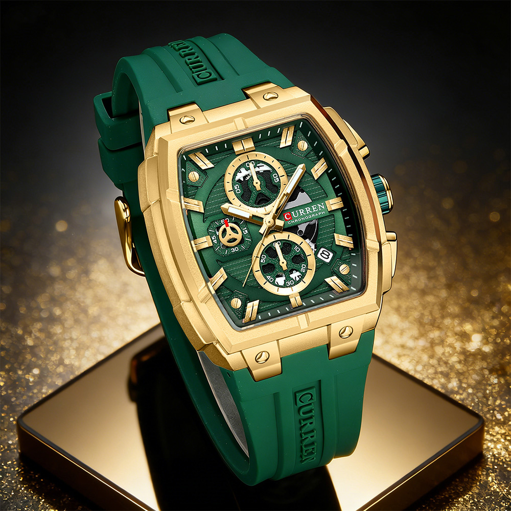 Jewellery Watches - CURREN 남성용 럭셔리 빈티지 시계, 실리콘