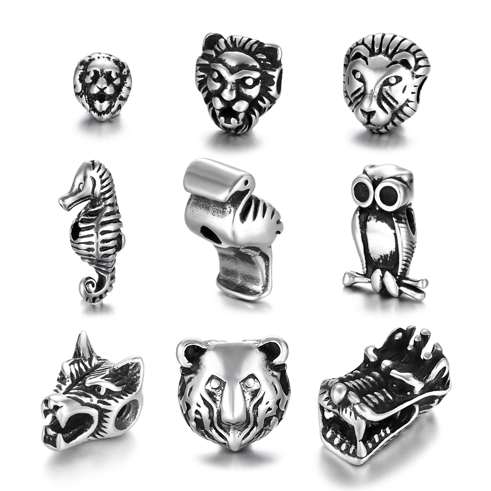 Wolf Jewelry & Watches Tampa Reviews - 스테인레스 스틸 동물 늑대 바이킹 전사