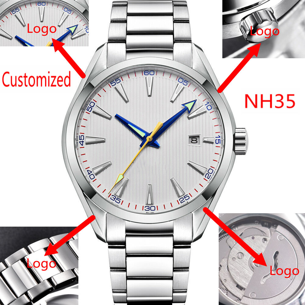 Jewellery Watches - 맞춤형 로고 41mm 남성용 미요타/NH35 오토매틱