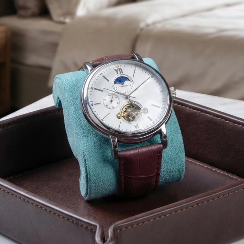 핫세일-시계 쿠션 시계 보관함 패드 부드러운 플란넬 보 - Jewelry Like Watches 리뷰 및 가격