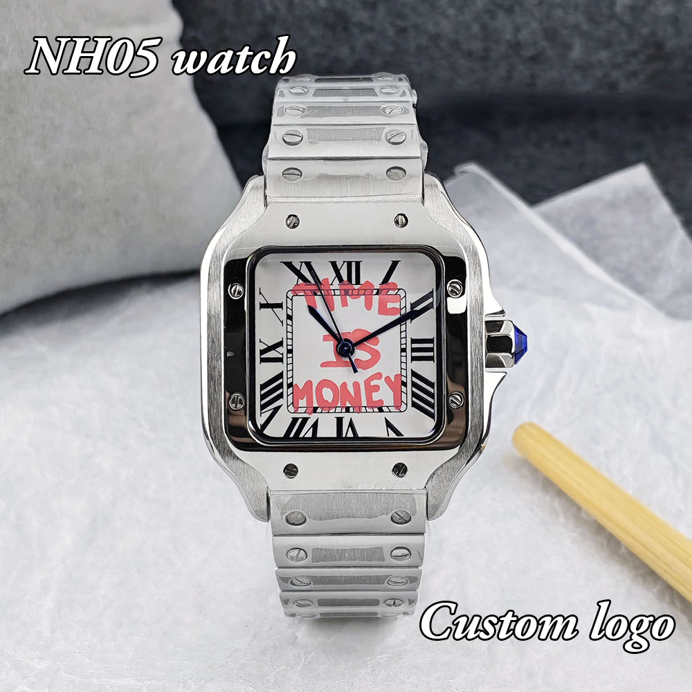 새로운 NH05 스퀘어 시계 시간은 돈이다 시계 여성용 - Jewellery Watches 리뷰 및 가격