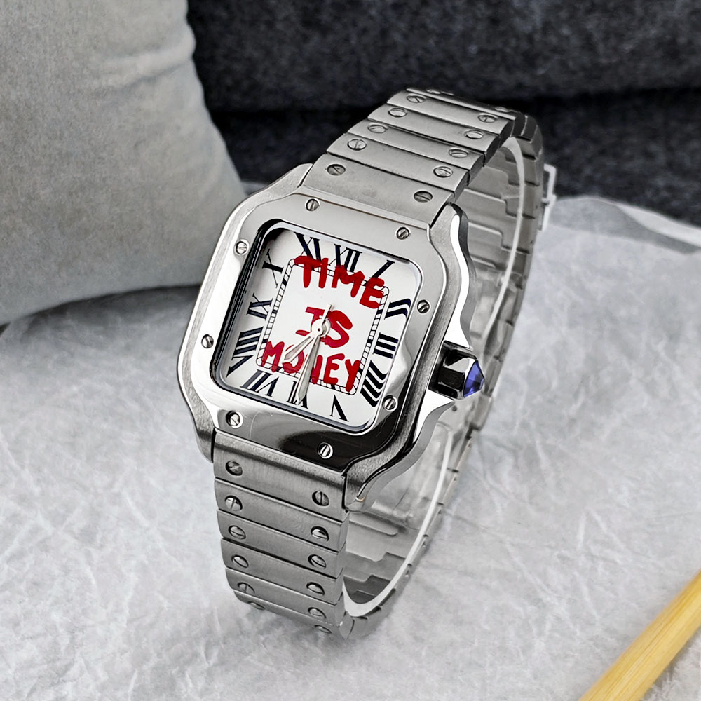 새로운 NH05 스퀘어 시계 시간은 돈이다 시계 여성용 - Jewellery Watches 리뷰 및 가격
