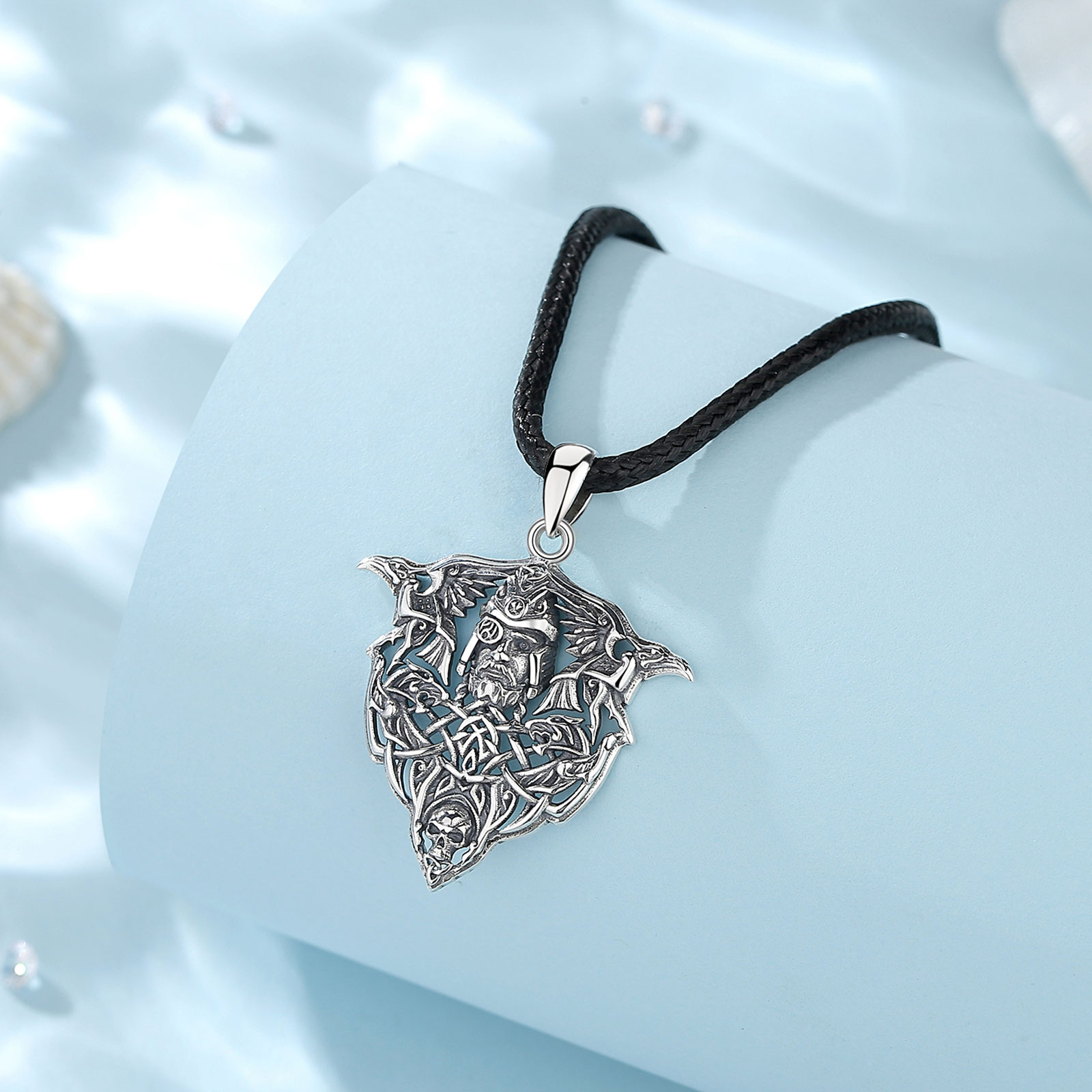 유도라 925 스털링 실버 바이킹 레이븐 울프 목걸이  - Wolf Jewelry & Watches Tampa Reviews 리뷰 및 가격