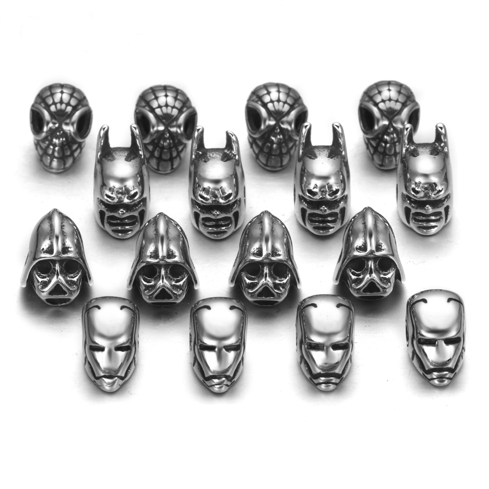 스테인레스 스틸 동물 늑대 바이킹 전사 헬멧 비즈 페르 - Wolf Jewelry & Watches Tampa Reviews 리뷰 및 가격