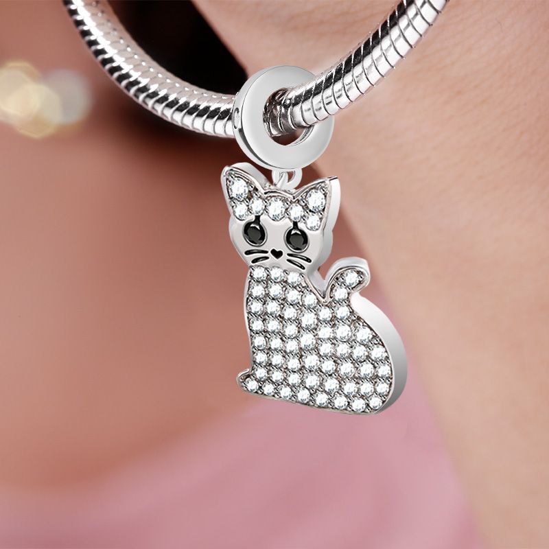 925 스털링 실버 애완동물 크리스탈 참 장식품 강아지 - Wolf Jewelry & Watches Tampa Reviews 리뷰 및 가격