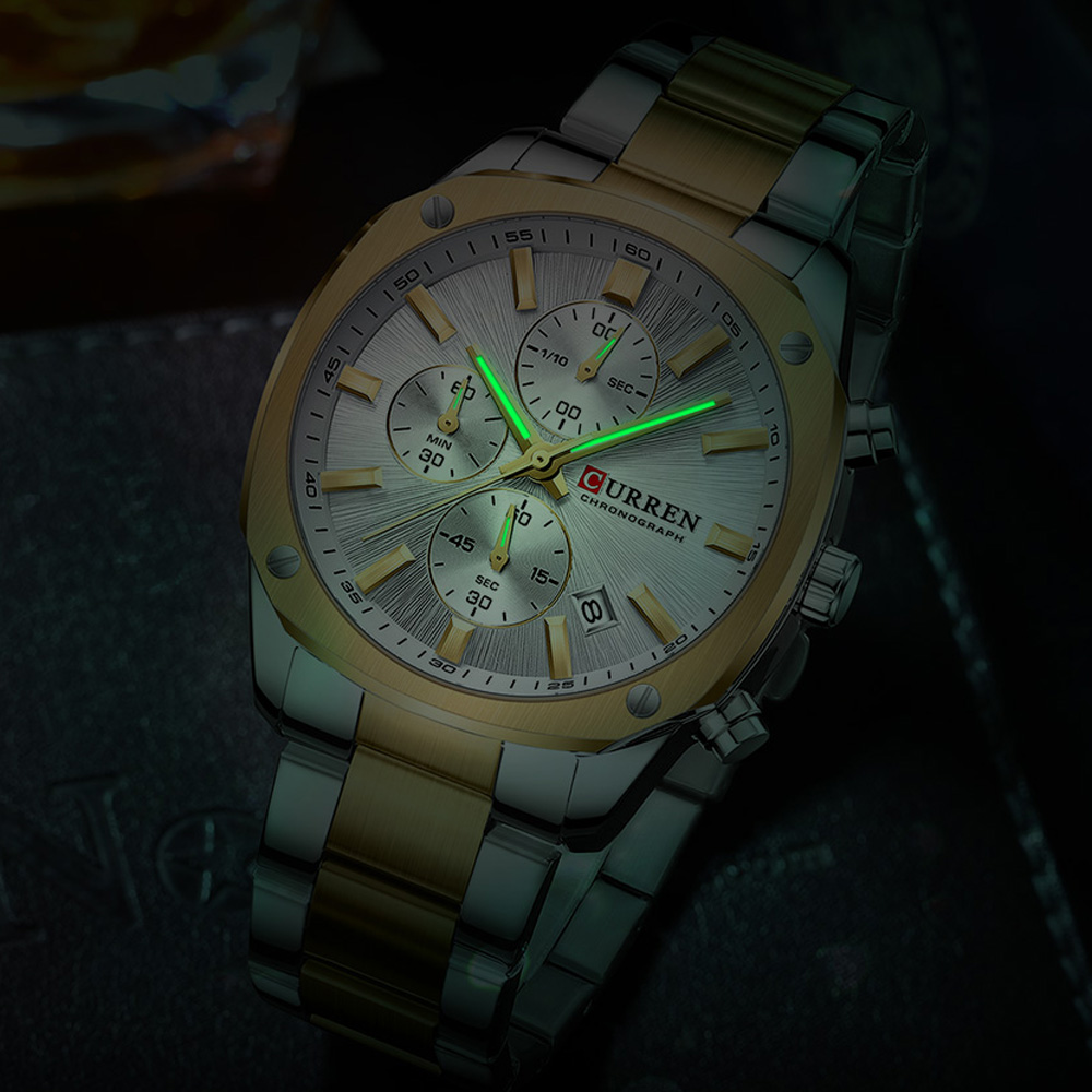 CURREN 모던 남성용 42mm 스포츠 시계 - 스테 - Jewellery Watches 리뷰 및 가격